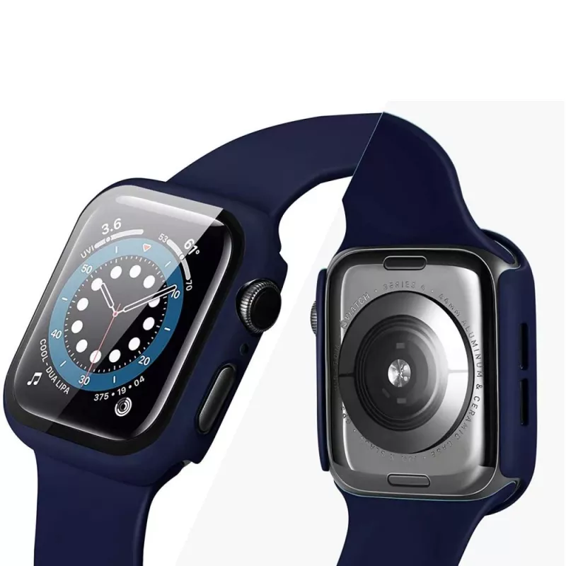 Tech-Protect Defense360 dėklas, skirtas Apple Watch 4/5/6/SE/1/2/3 (44mm), juodas