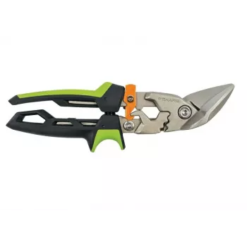 Fiskars PowerGear X lakštinio metalo žirklės dešinės kreivės 1027210
