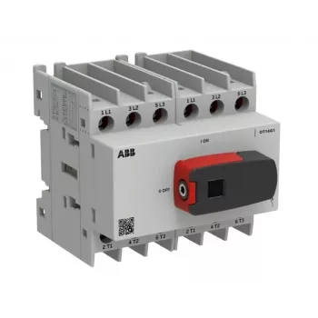 ABB OT Plus OT16G1-6BS 16 A 6 polių atjungiklis su rankena ir velenu