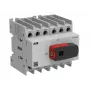 ABB OT Plus OT16G1-6BS 16 A 6 polių atjungiklis su rankena ir velenu