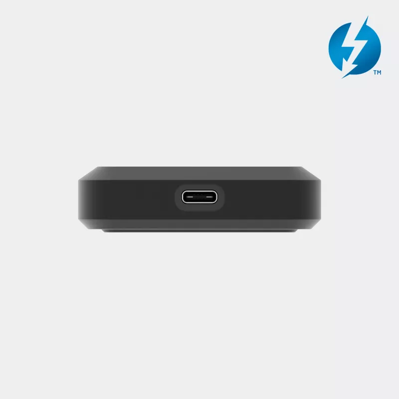 Glyph Atom PRO 8TB Thunderbolt 3 nešiojamasis SSD - 2800 MB/s, USB-C, juodos spalvos