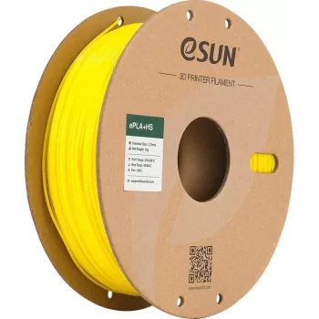 eSUN ePLA+HS 1.75mm geltona 1kg - didelės spartos PLA gija