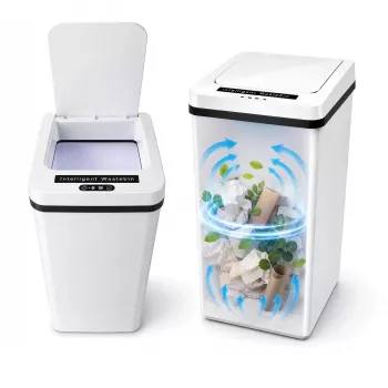 MOZOS FH-2 baltas automatinis sensorinis šiukšlių konteineris 35L