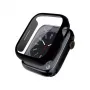 Crong Hybrid Watch Case, skirtas Apple Watch 44mm (juodas)