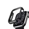 Crong Hybrid Watch Case, skirtas Apple Watch 44mm (juodas)