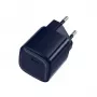 Crong NEO GaN 40W USB-C PD 3.2 sieninis įkroviklis su AVS - tamsiai mėlynas