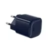 Crong NEO GaN 40W USB-C PD 3.2 sieninis įkroviklis su AVS - tamsiai mėlynas