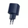 Crong NEO GaN 40W USB-C PD 3.2 sieninis įkroviklis su AVS - tamsiai mėlynas