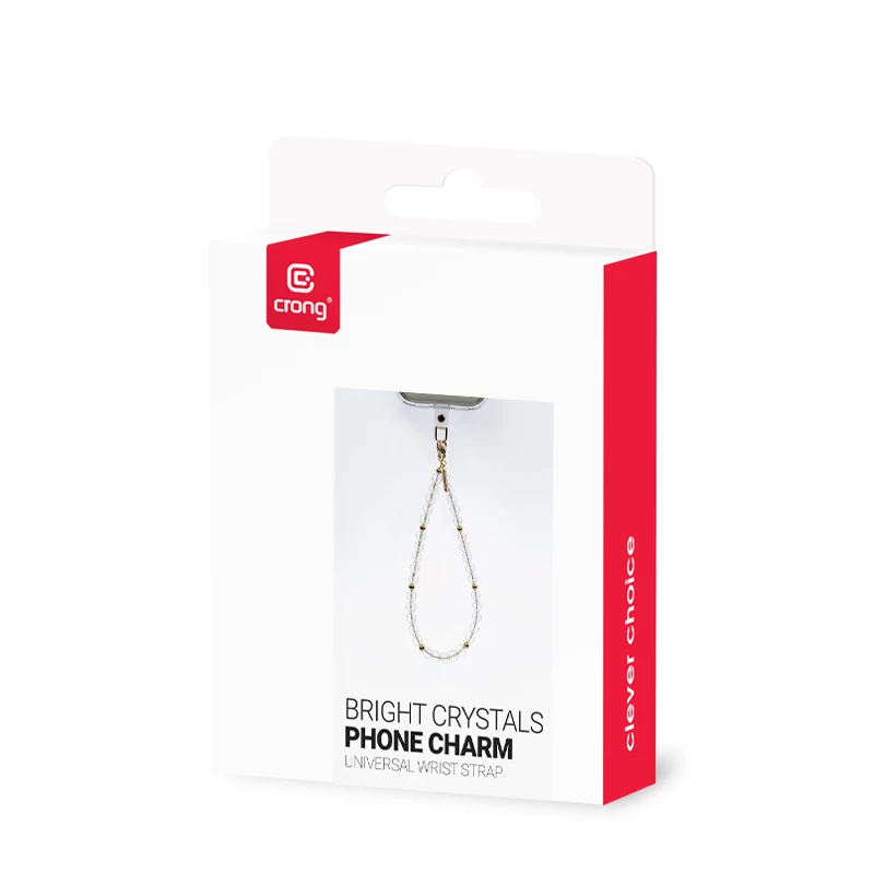 Crong Phone Charm – Lanyard dirželis su ryškiais kristalais