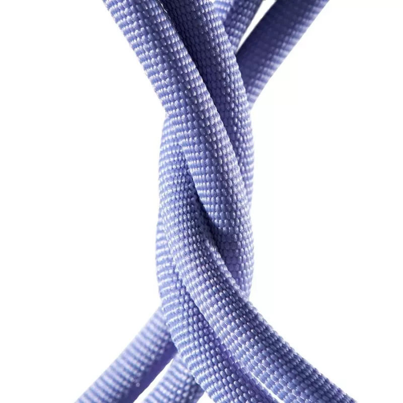 Baseus Crystal Shine Lightning į USB-A laidas 1,2 m violetinis, 2,4A greitas įkrovimas
