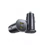 Baseus GoTrip 2x USB-C 30W automobilinis įkroviklis, 12-24 V, juodas