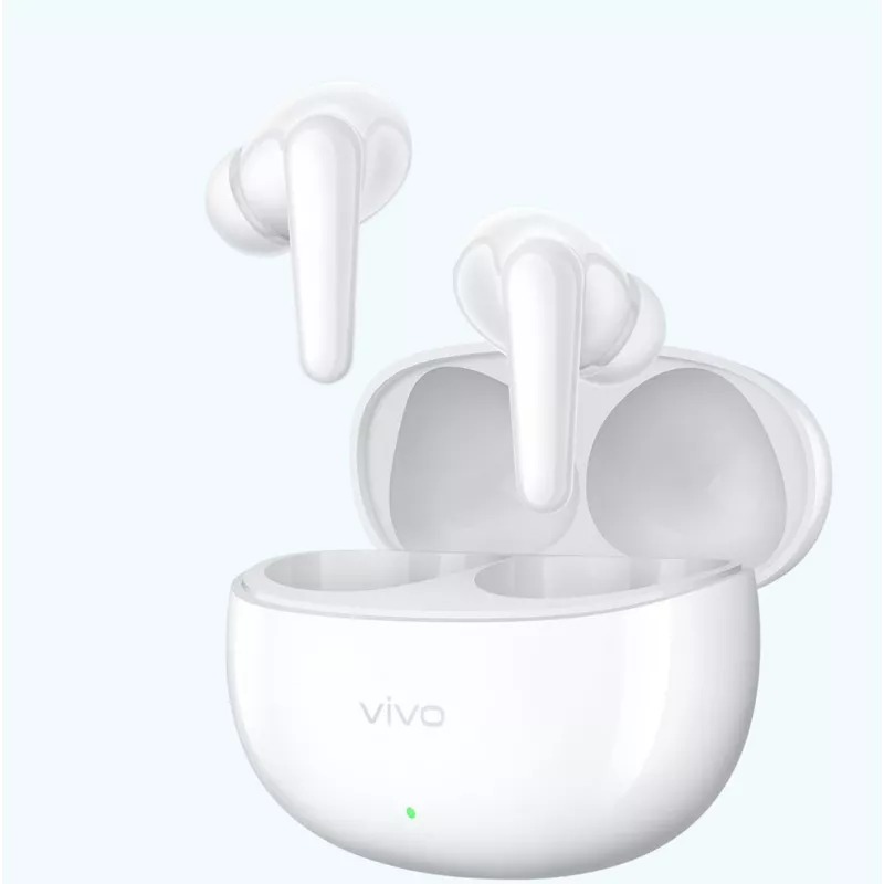 VIVO Buds Pro belaidės ausinės su aktyviu triukšmo slopinimu, Bluetooth 5.2, aptX Adaptive, 29h baterija, IP52, baltos