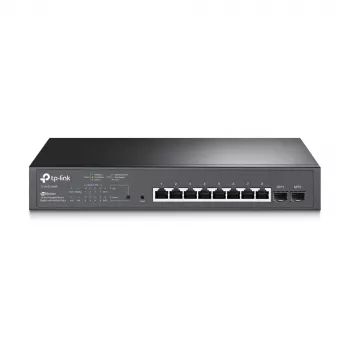 TP-Link JetStream 10 prievadų Gigabit išmanusis PoE komutatorius su 8 PoE+ prievadais