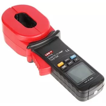 UNI-T UT-275 įžeminimo varžos testeris su žnyplėmis