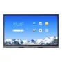Hikvision DS-D5C75RB/A2L 75 colių 4K interaktyvus ekranas, Android 14 (atnaujinamas į 16 EDLA), 40 taškų IR jutiklis, 8GB RAM, 128GB atmintis, Wi-Fi 6, Bluetooth 5.2, 3x HDMI, USB-C, 2x15W garsiakalbiai, 8 mikrofonų masyvas, VESA 800x400