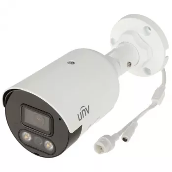 UNIVIEW IPC2124SB-ADF28KMC-I1 4MP IP kamera su aktyviu atgrasymu, 2,8 mm fiksuotu objektyvu, IP67, PoE