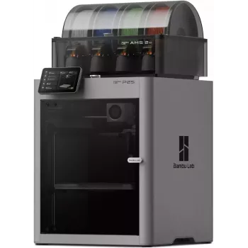 BambuLab P2S Combo 3D spausdintuvas su AMS, 500 mm/s, CoreXY, uždaras korpusas, daugiaspalvis