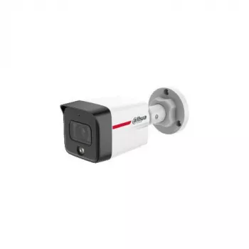 DAHUA IPC-HFW1439TC1-A-LED-0280B-PRO 4MP Full-Colour Bullet IP kamera su įmontuotu mikrofonu, 2,8 mm fiksuotas objektyvas, 30 m baltos šviesos naktinis matymas, IP67, PoE