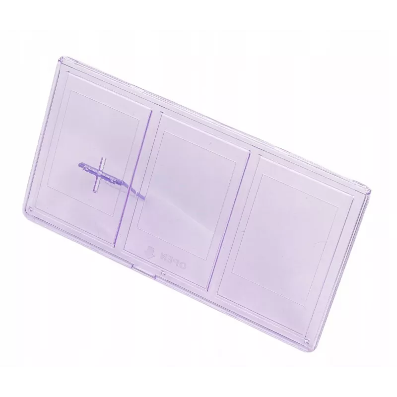 LOVEINSTANT stovimas trigubas nuotraukų rėmelis Instax Mini ir Zink 2x3 colių nuotraukoms – violetinis