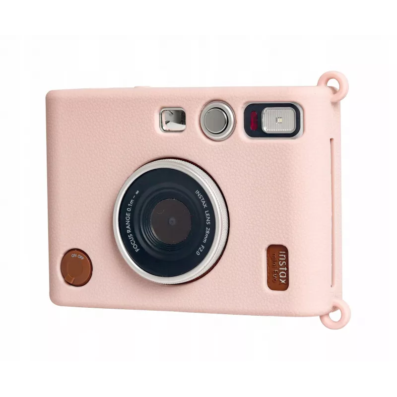 LOVEINSTANT silikoninis dėklas Fujifilm Instax Mini Evo, rožinis