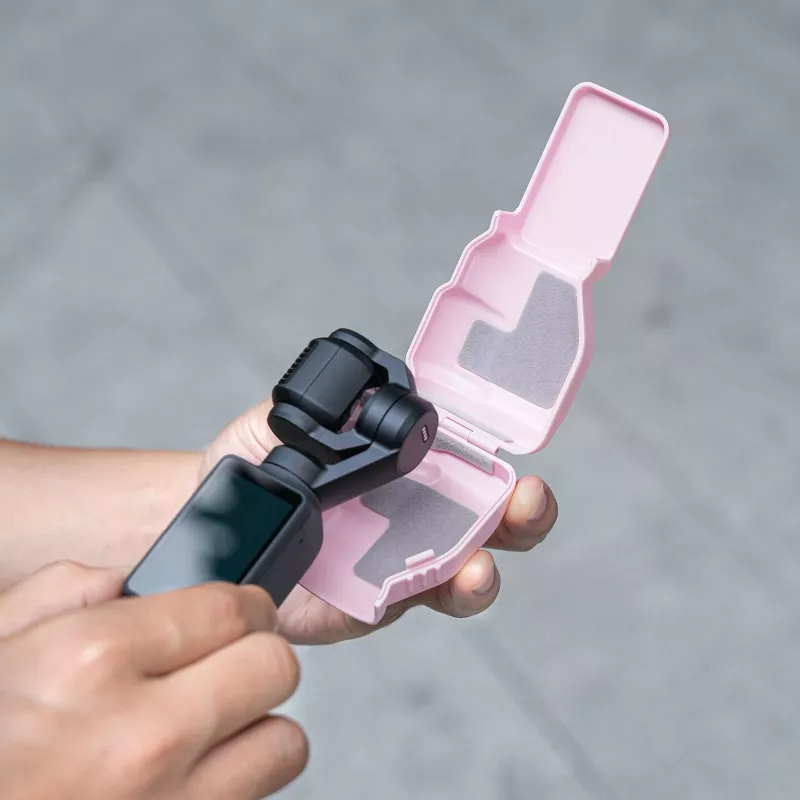 SUNNYLIFE apsauginis dėklas DJI Osmo Pocket 4 – rožinis