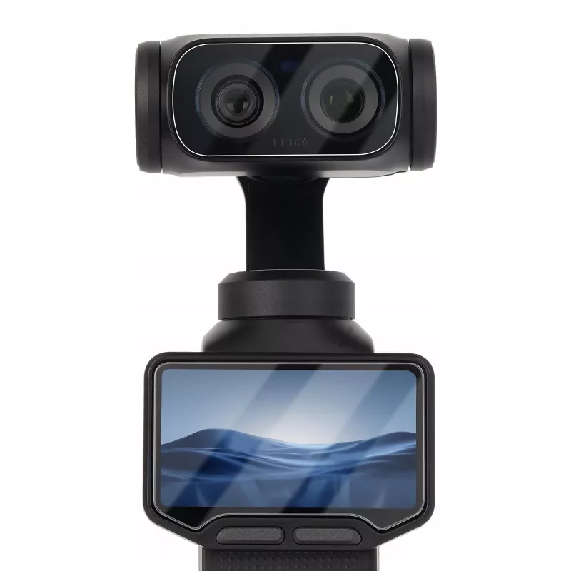 SUNNYLIFE 2x Grūdinto stiklo ekrano apsauga 9H LCD ir objektyvui, skirta Insta360 Luna Ultra / LU-BHM248-2