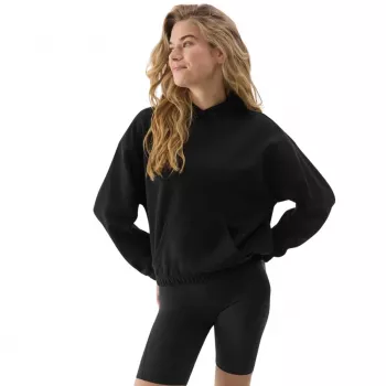 Moteriškas sportinis megztinis 4F F1057 Deep Black M