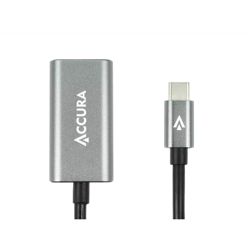 Accura USB-C į HDMI 4K 60Hz adapterio laidas M/F 0,23 m