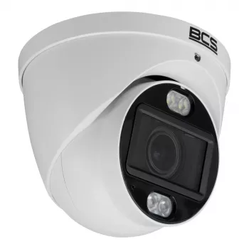 BCS BCS-EA45VSR8L6 5MP HD analoginė bullet kamera su motorizuotu varifokaliniu objektyvu, 80m Smart IR, 120dB True WDR, IP67