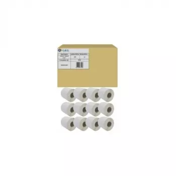 G&G Zebra 800294-605 12x475 termoperkėlimo etiketės 102x152mm perforuotos