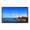 Hikvision Value Series DS-D5B75RB/EL 75 colių 4K UHD interaktyvus ekranas su jutikliniu valdymu, juodos spalvos