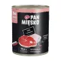 PAN MIĘSKO Puppy Turkey with Beef šlapias šunų maistas 800g – pilnavertis ir subalansuotas bekvapis konservuotas maistas visų veislių šuniukams