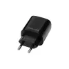 Beline GaN 30W USB-C PD + USB-A QC sieninis įkroviklis, juodas (tik įkroviklis)