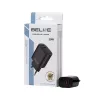 Beline GaN 30W USB-C PD + USB-A QC sieninis įkroviklis, juodas (tik įkroviklis)