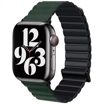 Beline Magnetic Pro Apple Watch dirželis 38/40/41mm juodas/žalias