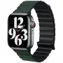 Beline Magnetic Pro Apple Watch dirželis 42/44/45/49mm juodas/žalias