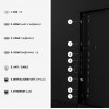 Hisense 65S7DS 65 colio 4K UHD DLED Smart TV su VIDAA U7, Dolby Vision, DTS Virtual:X, 3 HDMI, 2 USB, Wi-Fi, Bluetooth, balso valdymu, juodas