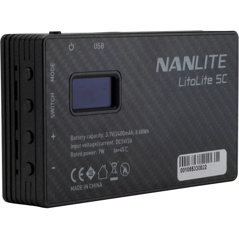 Nanlite Litolite 5C RGBWW kišeninis LED šviestuvas (15-2018)