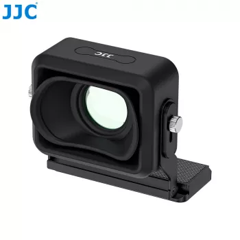 JJC LVF-BF 3x LCD vaizdo ieškiklio lupa, skirta Sigma fp / fp L, su Arca-Swiss greito atleidimo plokštele ir Peak Design Capture Clip V3 suderinamumu (juoda)
