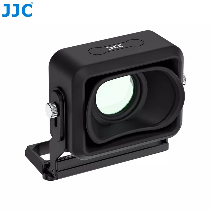 JJC LVF-BF 3x LCD vaizdo ieškiklio lupa, skirta Sigma fp / fp L, su Arca-Swiss greito atleidimo plokštele ir Peak Design Capture Clip V3 suderinamumu (juoda)