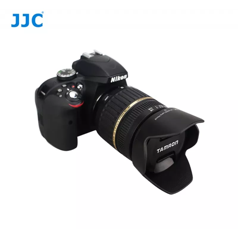 JJC objektyvo gaubtas, tipas Tamron AD06 (žiedlapio formos, bajonetinis, juodas)