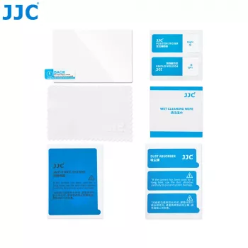 JJC GSP-XE5 Grūdinto stiklo LCD ekrano apsauga Fujifilm X-E5 - 9H kietumas, 0,3 mm, 2,5D užapvalinti kraštai, oleofobinė danga