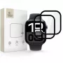 Tech-Protect Glass Flex+ ekrano apsauga, skirta Apple Watch 10/11 (46 mm), 2 vnt., juoda