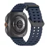 Tech-Protect Iconband Pro silikoninis dirželis Samsung Galaxy Watch Ultra 1/2 47mm mėlynas