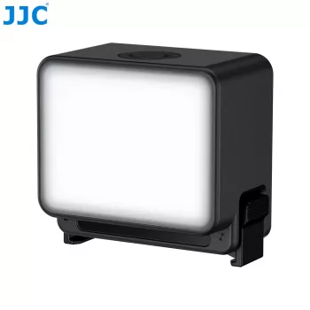JJC LED-Nano LED vaizdo šviesa, skirta DJI Osmo Action 6 / Osmo Nano, 6500K, 500mAh, USB-C, IPX5