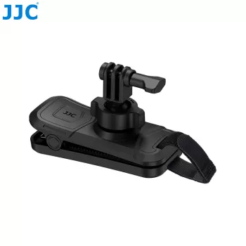 JJC BSCM-AC1S kuprinės dirželio laikiklis su klipu, skirtas GoPro, DJI, Insta360, SJCAM veiksmo kameroms