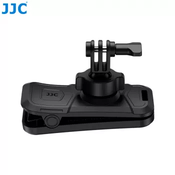 JJC BSCM-AC1S kuprinės dirželio laikiklis su klipu, skirtas GoPro, DJI, Insta360, SJCAM veiksmo kameroms