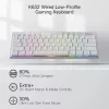 Redragon K632 HORUS Mini 60% RGB laidinis žaidimų klaviatūra - balta