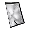 Godox SB-GUBW6060 60x60 cm skėčio tipo softbox su korytine grotelėmis, Bowens laikiklis