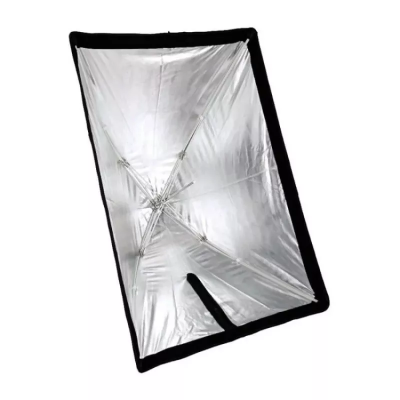 Godox SB-GUBW6060 60x60 cm skėčio tipo softbox su korytine grotelėmis, Bowens laikiklis